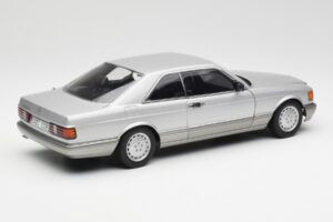 Mercedes 500 SEC C126 Silber AUTOart 1:18 76212 Metall — Bild 3 von 8