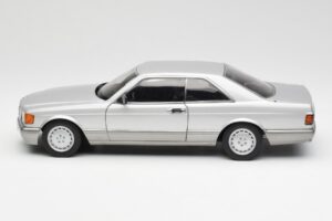 Mercedes 500 SEC C126 Silber AUTOart 1:18 76212 Metall — Bild 4 von 8