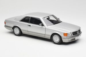 Mercedes 500 SEC C126 Silber AUTOart 1:18 76212 Metall — Bild 6 von 8