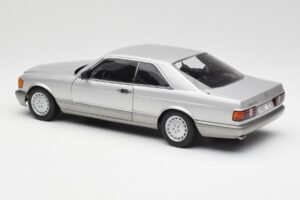 Mercedes 500 SEC C126 Silber AUTOart 1:18 76212 Metall — Bild 7 von 8