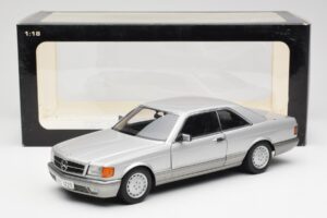 Mercedes 500 SEC C126 Silber AUTOart 1:18 76212 Metall — Bild 8 von 8