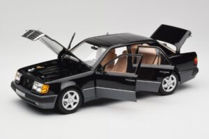 Mercedes 500E W124 Schwarz Limitierte Auflage Norev 1:18 183949 Metall — Bild 2 von 12