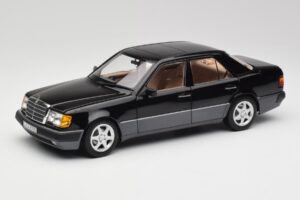 Mercedes 500E W124 Schwarz Limitierte Auflage Norev 1:18 183949 Metall