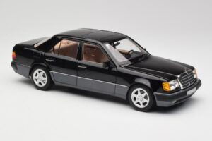 Mercedes 500E W124 Schwarz Limitierte Auflage Norev 1:18 183949 Metall — Bild 6 von 12