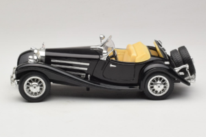 Mercedes 500K Roadster Schwarz Bburago 1:18 3020-P2 Metall — Bild 4 von 8