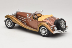 Mercedes 500K Roadster Kupfer Metallic Bburago 1:18 3020-P1 Metall — Bild 7 von 8