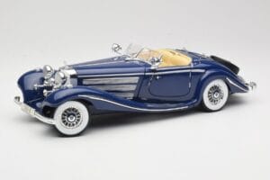 Mercedes 500K Special Roadster Blau Maisto 1:18 56059 Metall
