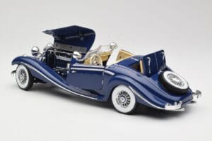 Mercedes 500K Special Roadster Blau Maisto 1:18 56059 Metall — Bild 5 von 8