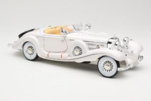 Mercedes 500K Special Roadster Weiß Premiere Edition Maisto 1:18 536055 Metall — Bild 6 von 8
