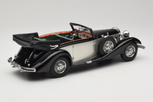 Mercedes 540K Cabriolet Schwarz Silber Cult Models 1:18 CML184-3 Metall — Bild 2 von 6