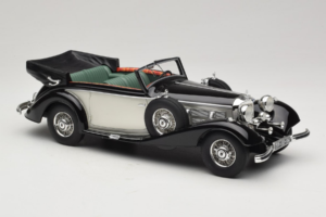 Mercedes 540K Cabriolet Schwarz Silber Cult Models 1:18 CML184-3 Metall — Bild 4 von 6