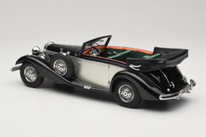Mercedes 540K Cabriolet Schwarz Silber Cult Models 1:18 CML184-3 Metall — Bild 5 von 6