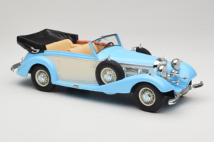 Mercedes 540K Cabriolet Blau Weiß Cult Models 1:18 CML184-2 Metall — Bild 4 von 6