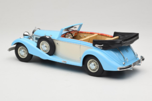 Mercedes 540K Cabriolet Blau Weiß Cult Models 1:18 CML184-2 Metall — Bild 5 von 6