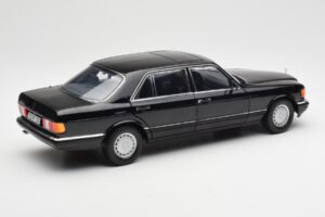 Mercedes 560 SEL W126 Schwarz Händler Edition Norev 1:18 B66040599 Metall — Bild 3 von 8