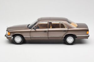 Mercedes 560 SEL W126 Impala Braun Händler Edition Norev 1:18 B66040646 Metall — Bild 4 von 8