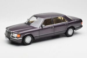 Mercedes 560 SEL W126 Lila Metallic Norev 1:18 183544 Metall