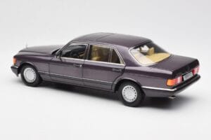 Mercedes 560 SEL W126 Lila Metallic Norev 1:18 183544 Metall — Bild 7 von 8