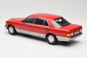 Mercedes 560 SEL W126 Rot Norev 1:18 183463 Metall — Bild 7 von 8