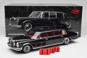 Mercedes 600 Pullman W100 Schwarz NZG 1:18 1071/50 Metall — Bild 8 von 8