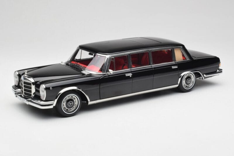 Mercedes 600 Pullman W100 Schwarz NZG 1:18 1071/50 Metall