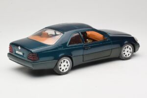 Mercedes 600 SEC C140 Grün Majorette 1:18 4418 Metall — Bild 3 von 8