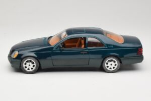 Mercedes 600 SEC C140 Grün Majorette 1:18 4418 Metall — Bild 4 von 8