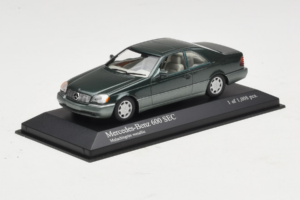 Mercedes 600 SEC W140 Grün Metallic Minichamps 1:43 430032604 Metall — Bild 2 von 4