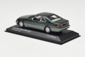 Mercedes 600 SEC W140 Grün Metallic Minichamps 1:43 430032604 Metall — Bild 3 von 4