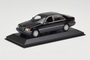 Mercedes 600 SEL W140 Black Metallic Minichamps 1:43 940035400 Metall — Bild 2 von 4