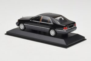 Mercedes 600 SEL W140 Black Metallic Minichamps 1:43 940035400 Metall — Bild 3 von 4