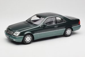 Mercedes 600 SEC W140 Coupe Green Metallic KK-Scale 1:18 KKDC180343 Metall