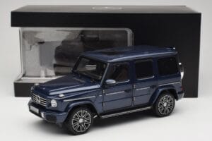 Mercedes AMG G 63 L W465 Dunkelblau Norev 1:18 B66960663 Metall — Bild 8 von 8