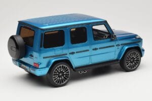 Mercedes AMG G63 W463 Hyper Blue Magno GT Spirit 1:18 GT925 Resin — Bild 2 von 6