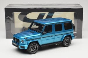 Mercedes AMG G63 W463 Hyper Blue Magno GT Spirit 1:18 GT925 Resin — Bild 6 von 6