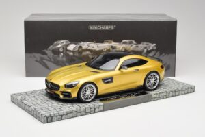 Mercedes Brabus AMG GT S C190 600 Desert Gold Minichamps 1:18 107032522 Metall — Bild 6 von 6