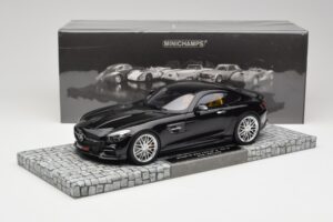 Mercedes Brabus AMG GT S C190 Obsidian Schwarz Minichamps 1:18 107032520 Metall — Bild 6 von 6