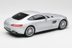 Mercedes AMG GT S C190 Designo Iridium Silber Magno Norev 1:18 B66960485 Metall — Bild 3 von 8