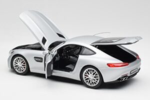 Mercedes AMG GT S C190 Designo Iridium Silber Magno Norev 1:18 B66960485 Metall — Bild 5 von 8