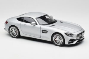 Mercedes AMG GT S C190 Designo Iridium Silber Magno Norev 1:18 B66960485 Metall — Bild 6 von 8