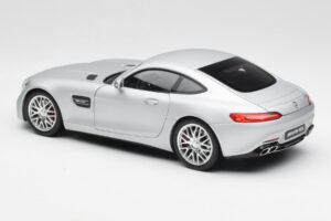 Mercedes AMG GT S C190 Designo Iridium Silber Magno Norev 1:18 B66960485 Metall — Bild 7 von 8