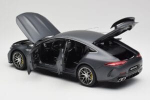 Mercedes AMG GT 63 S X290 Aero Package Designo Selenite Grau Magno Norev 1:18 B66961038 Metall — Bild 5 von 8