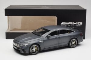 Mercedes AMG GT 63 S X290 Aero Package Designo Selenite Grau Magno Norev 1:18 B66961038 Metall — Bild 8 von 8