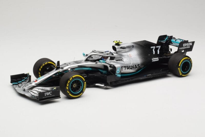 Mercedes AMG Petronas W10 #77 V. Bottas F1 2019 Minichamps 1:18 110190077 Metall