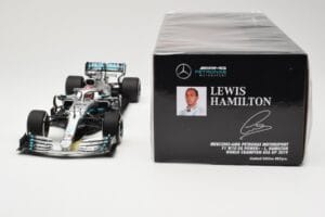 Mercedes AMG Petronas W10 EQ Power+ #44 L. Hamilton USA GP F1 World Champion 2019 Minichamps 1:18 110191844 Metall — Bild 7 von 7