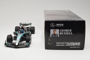 Mercedes AMG Petronas W15 E Performance #63 G. Russell Winner Austrian GP 2024 Minichamps 1:18 110241163 Metall — Bild 6 von 6