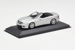 Mercedes AMG SL63 R230 Silber Wheels Type 2 Minichamps 1:43 SL63001 Metall — Bild 2 von 4