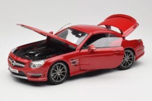 Mercedes AMG SL 63 R231 Rot Maisto 1:18 36199 Metall — Bild 2 von 8