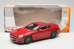 Mercedes AMG SL 63 R231 Rot Maisto 1:18 36199 Metall — Bild 8 von 8