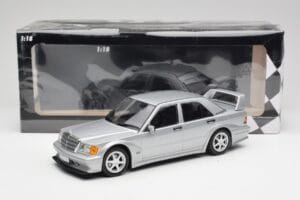 Mercedes 190E W201 2.5-16 EVO 2 Astral Silber Metallic Minichamps 1:18 155036101 Metall — Bild 6 von 6